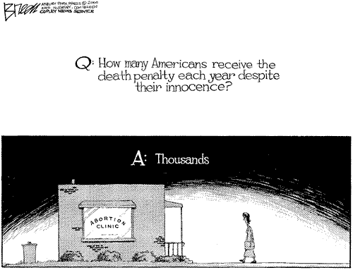 Abortion Death Penalty